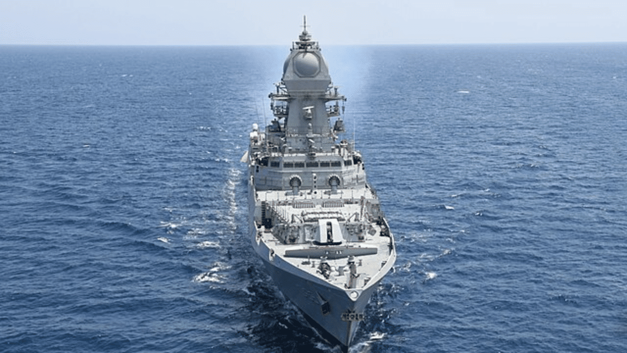 INS Udaygiri, Himgiri showcase India’s growing shipbuilding prowess | India News