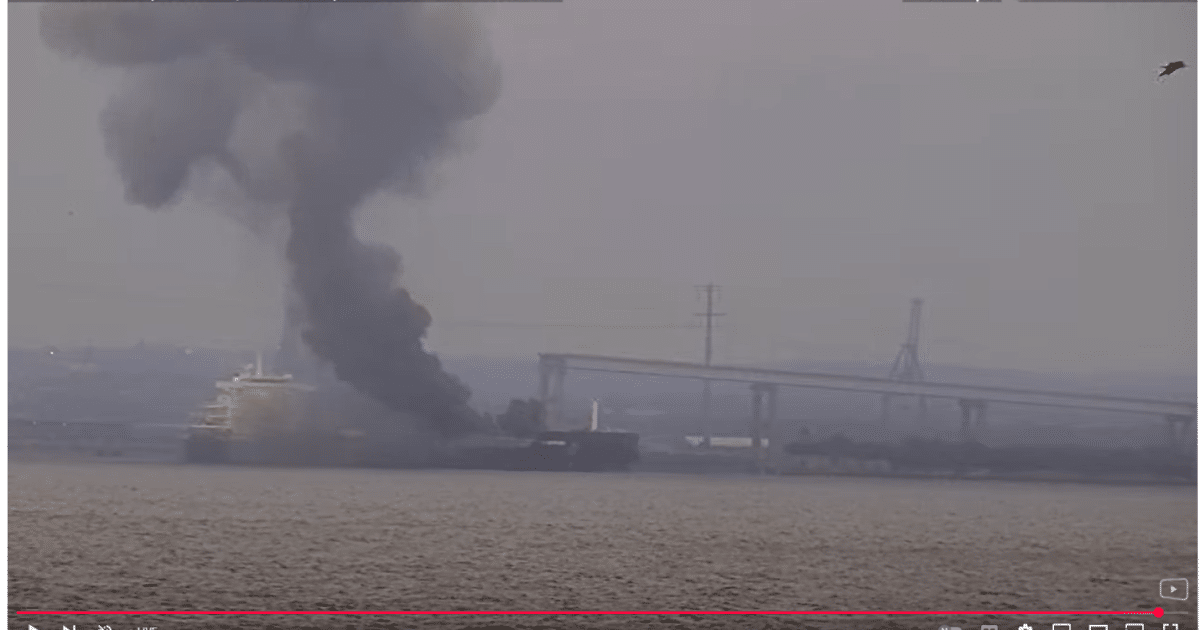 No injuries after explosion on ship near Baltimore's Key