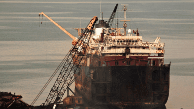 400 war-hit ships eyed for recycling