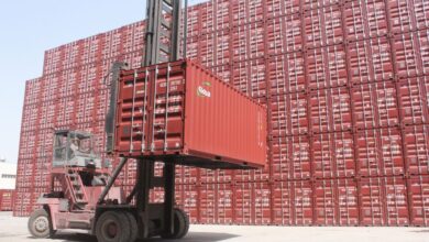 41% of container transport is empty