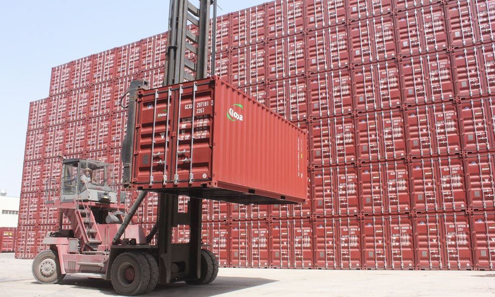 41% of container transport is empty