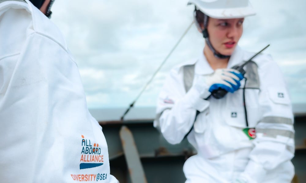 68% of women in maritime say they’ve faced bias