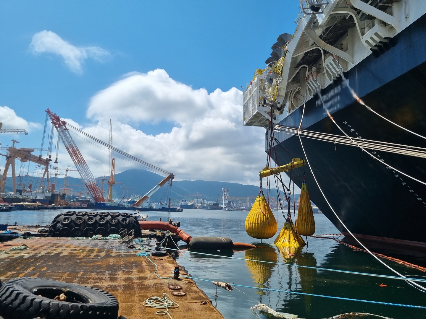 Brazilian inspector dies in Geoje shipyard accident