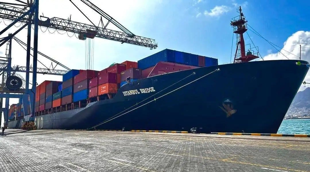 Chinese Cargo Vessel Sails Through Top of the World