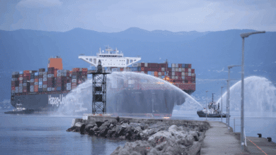 First commercial ship berths at Rijeka Gateway
