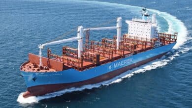 Imabari Shipbuilding sends forth 2,800 TEU boxship to Maersk