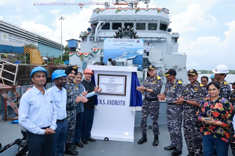 India Bolsters Naval Edge with ASW Ship ‘Androth’
