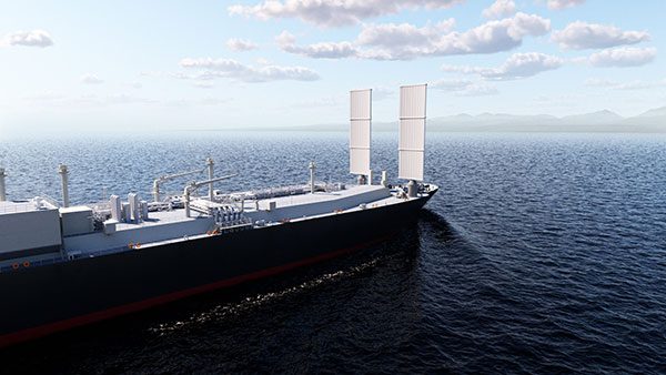 MOL Wins Basic Design Approval for New LNG Carrier Equipped