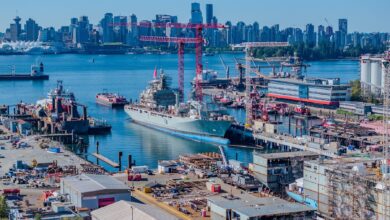 New Outfitting Pier Bolsters Canada's National Shipbuilding Strategy