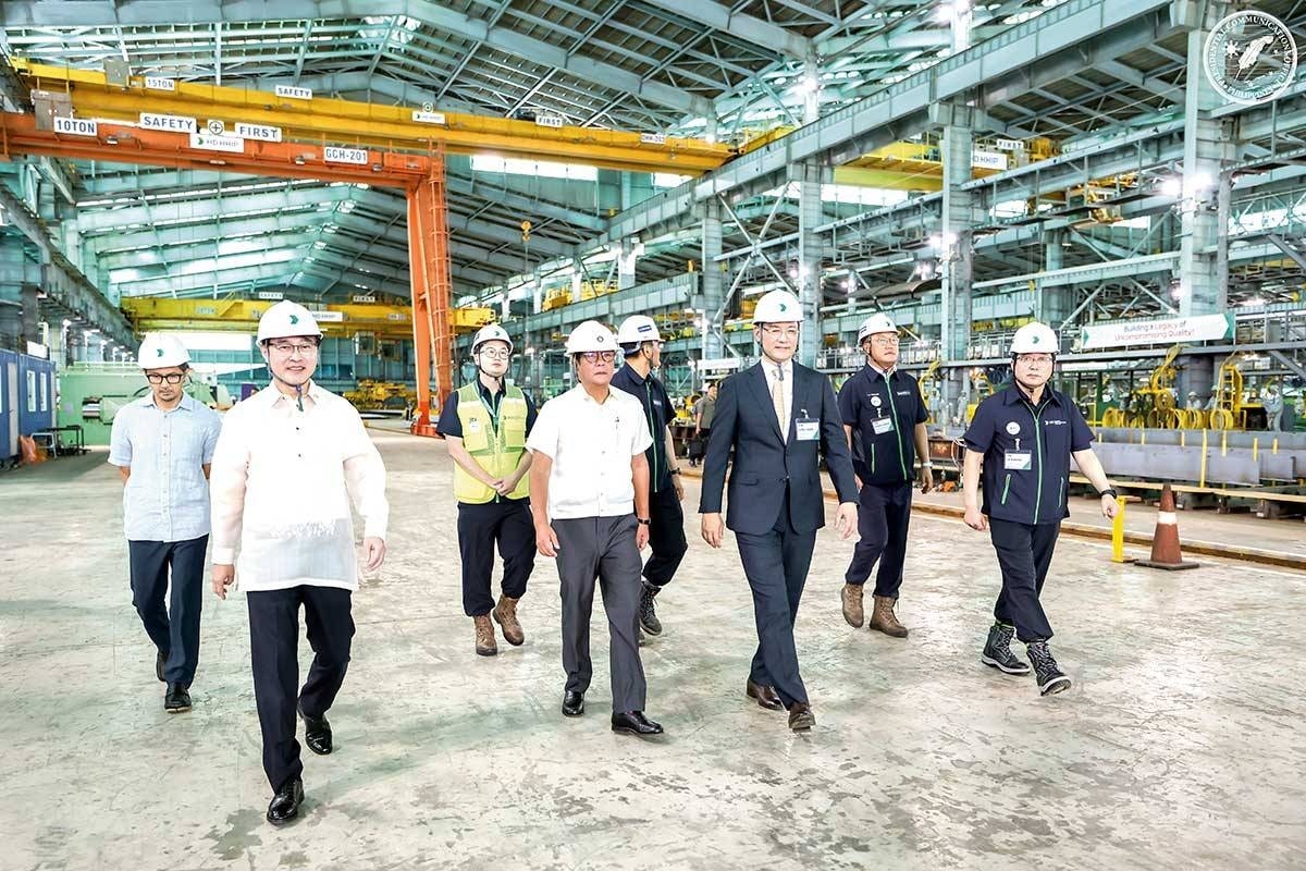 President Marcos launches HD Hyundai Shipyard in Subic