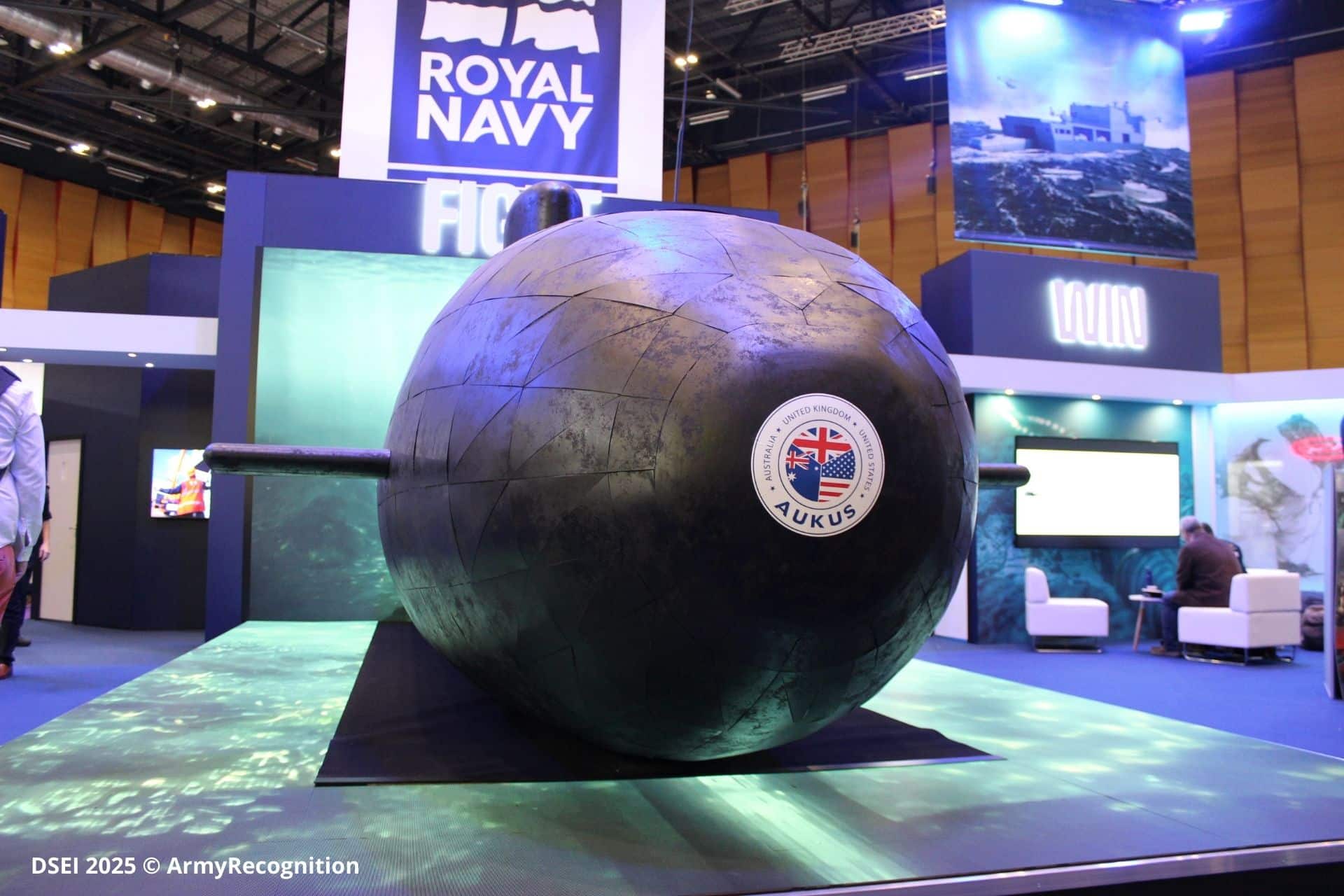 Ship Submersible Nuclear AUKUS at the Heart of British and Australian naval
