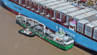 Yangtze River Sees First STS Methanol Bunkering Operation