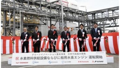 World’s First Land-based Operation of Marine Hydrogen Engine