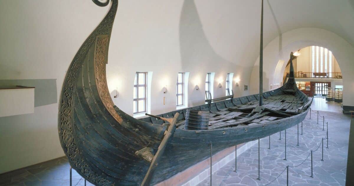 A more than 1,000-year-old Viking ship goes on a very short, final voyage