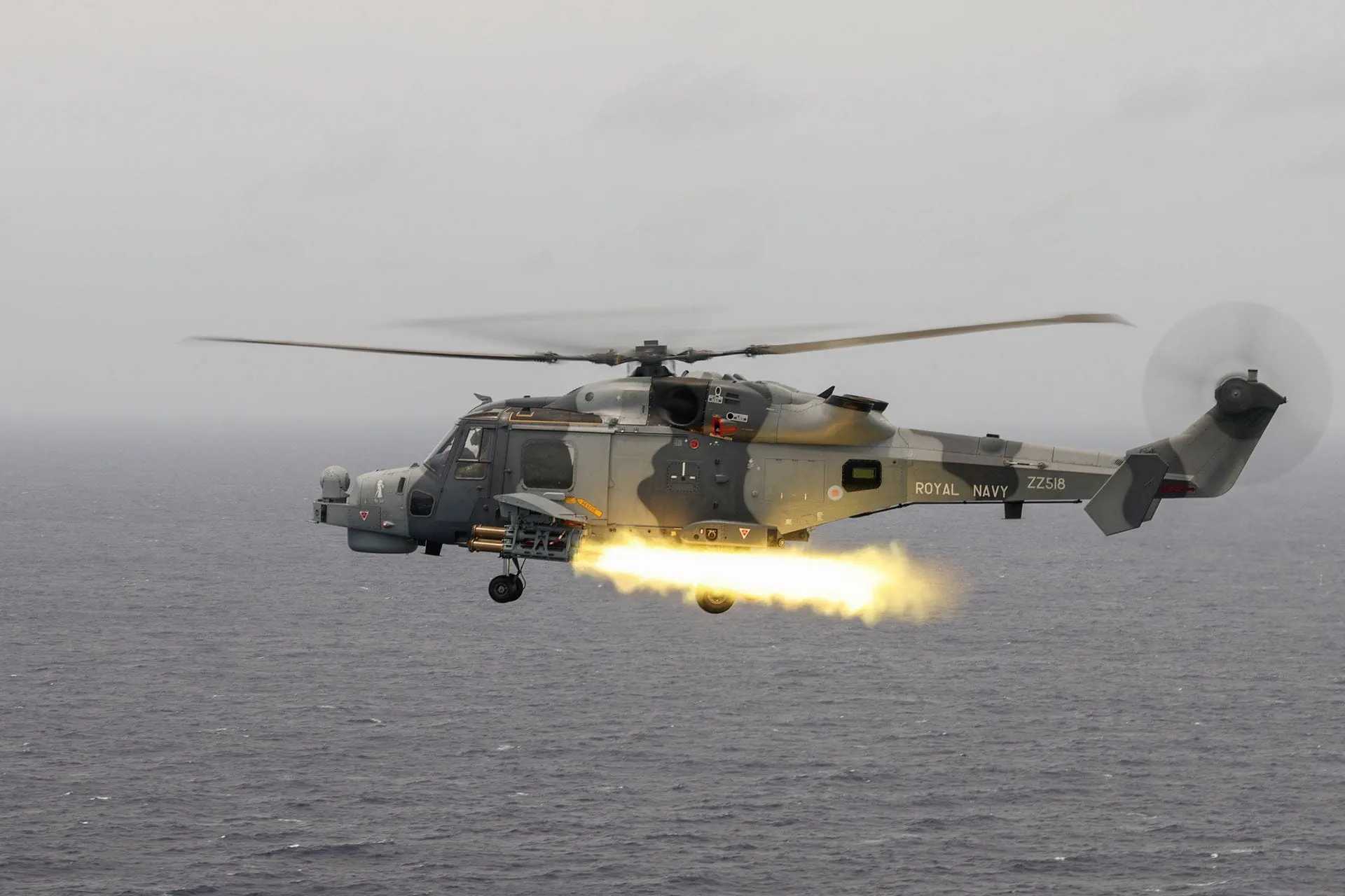 British Navy Declares Martlet Missile Fully Operational from Wildcat Helicopters