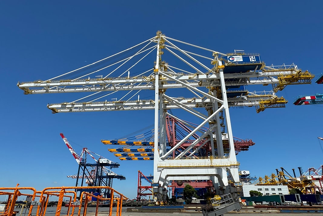 CP&A Commissions Ship-to-Shore Cranes at GCT Deltaport - Industry Today
