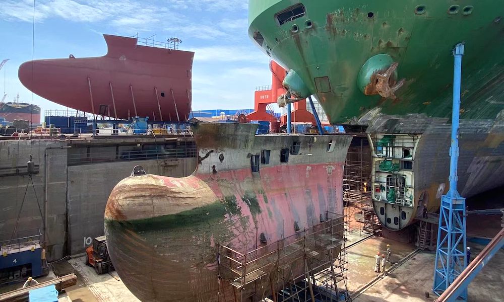 China’s ship repair yards in overdrive as ageing fleet