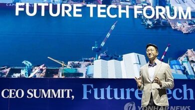 (LEAD) HD Hyundai chief vows to bolster S. Korea-U.S. shipbuilding cooperation