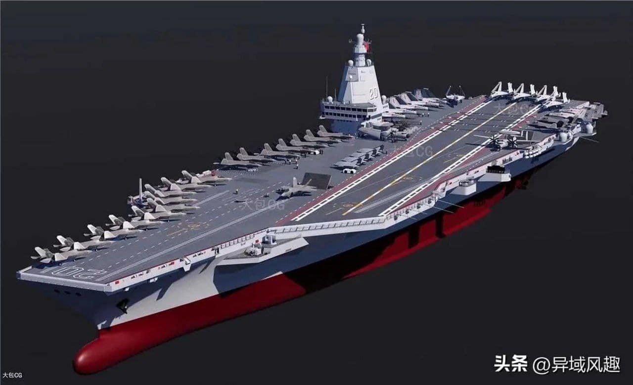 Largest Ship in Asia: China Begins Construction of First Nuclear Aircraft
