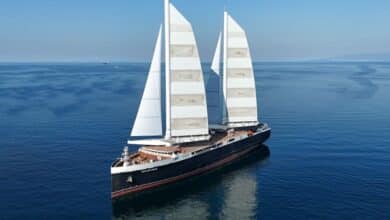 Neoline's sail-powered ship makes U.S. debut