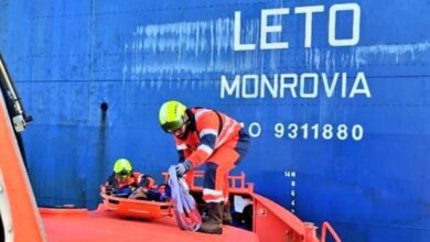 Salvamento Maritimo Rescues Injured Seafarer After Fall Into