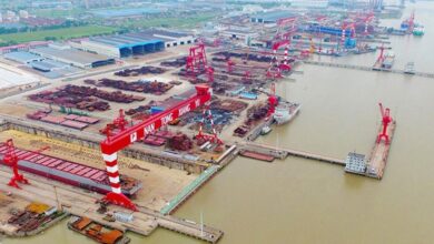 Sammok and Shanghai Changjiang order bulkers at Nantong