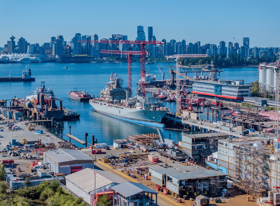 Seaspan and Stantec celebrate completion of outfitting pier for NSS