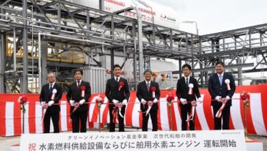 World’s First Land-based Operation of Marine Hydrogen Engine