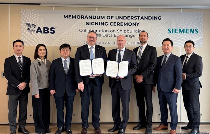 ABS and Siemens to Advance Digitalization in Shipbuilding