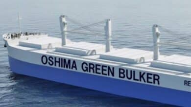 Oshima debuts multi-fuel bulker design