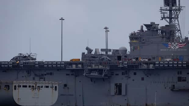 Navy ponders concept of Canadian-built amphibious landing ship for Arctic