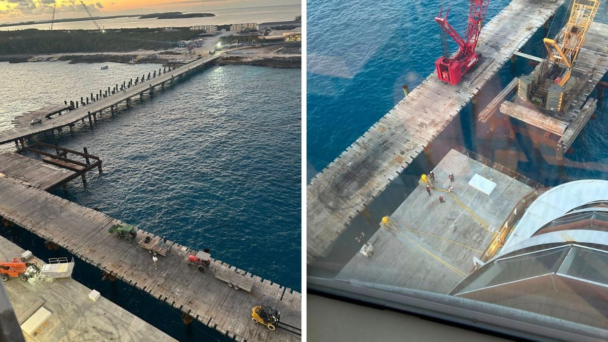 Big Change for Great Stirrup Cay as First Ship Finally Docks