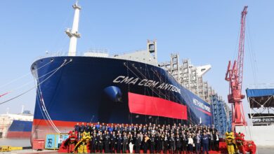 CMA CGM takes delivery of methanol dual-fueled container ship from Chinese