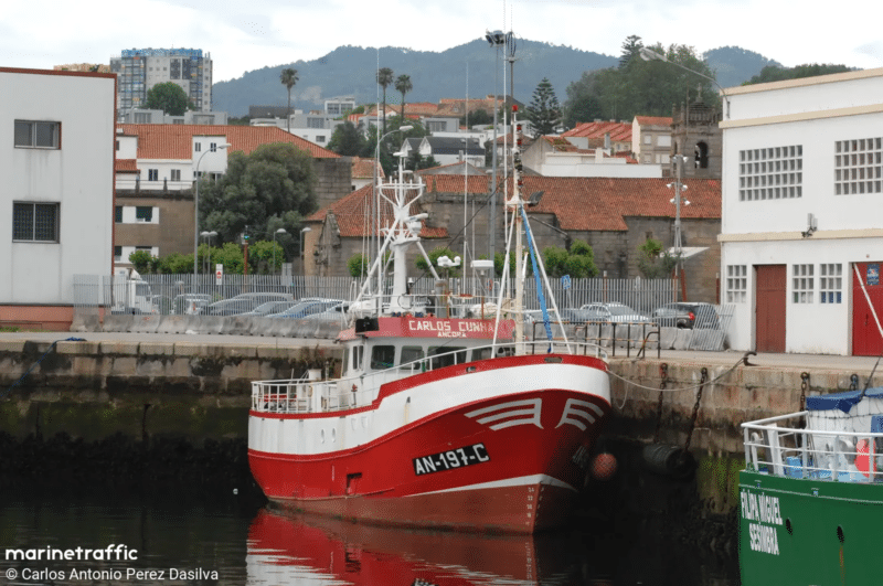 Sinking of Fishing Vessel Carlos Cunha