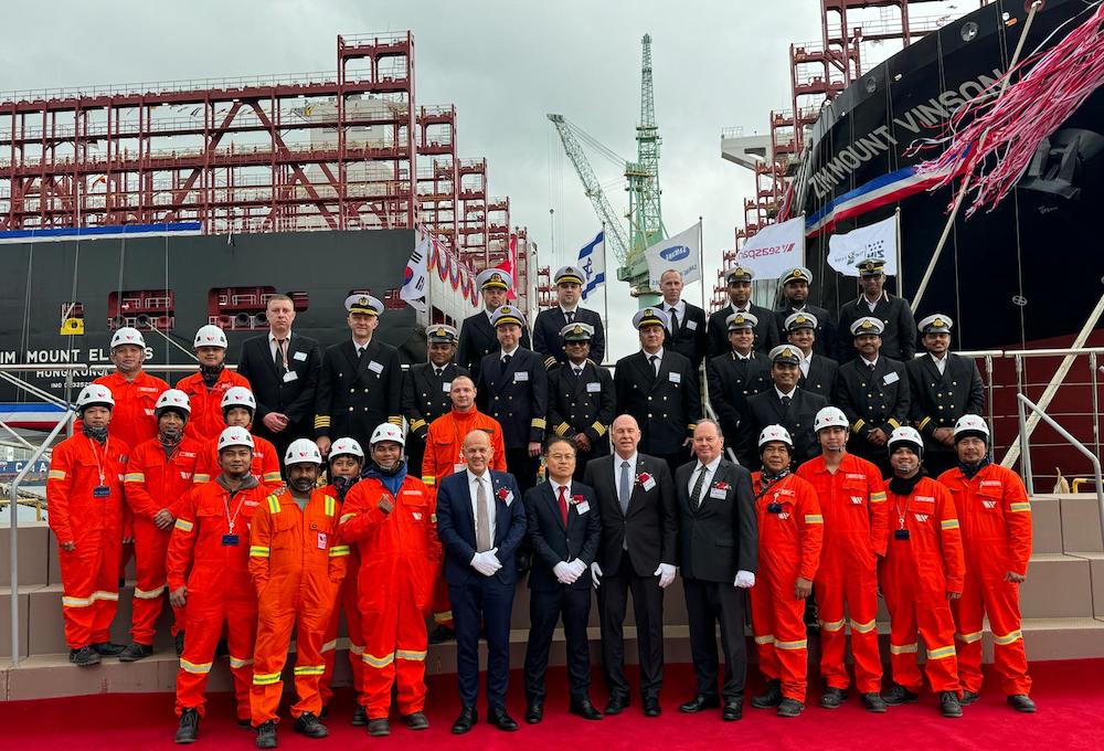 Containership orders break new record in 2025