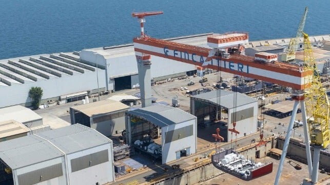 Fincantieri Outlines Plan to Consolidate and Strengthen Shipbuilding Ops