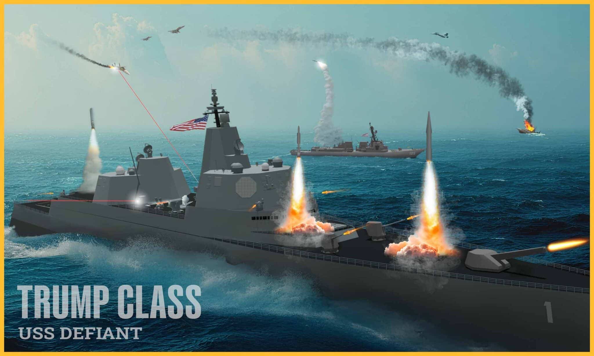 Trump-Class Battleships To Begin Construction In The Early 2030s