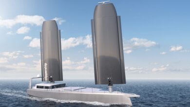 US firm to build 78-foot wind cargo ship with foldable wind wings