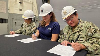 Future USS Ted Stevens delivered to U.S. Navy by Ingalls Shipbuilding