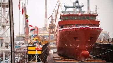 Poland Launches Electronic Reconnaissance Ship Henryk Zygalski