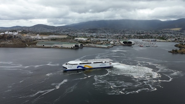 World’s Largest Battery-Electric Ship Begins Harbour Trials in Hobart