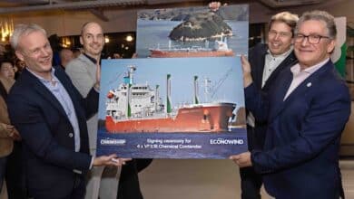 Chemship places repeat order with Econowind for VentoFoils