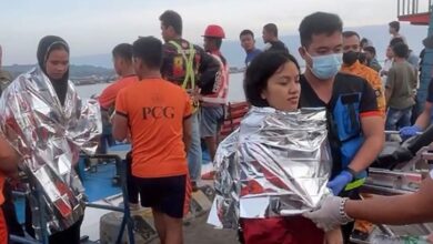 Ferry sinks near Philippine island with 15 dead and over 300 rescued