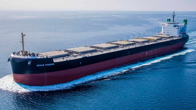 First Kamsarmax Methanol-Fueled Bulker Delivered for Cargill