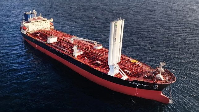 South Korea Launches Innovative Wing Sail Testing