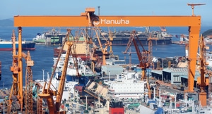 Hanwha Ocean tops $10b in ship orders in 2025