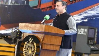 Junaid Anwar Chaudhry launches strategic container vessel project at Karachi
