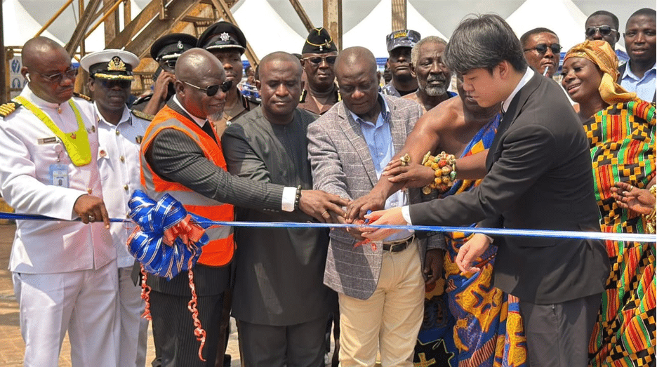 Largest bulk carrier docks at port Takoradi