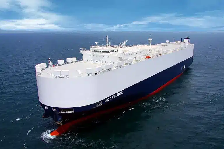 Norwegian Car Carriers Orders New Dual-Fuel Vessel from Yantai CIMC Raffles Offshore