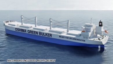 Oshima Shipbuilding’s multi-fuel-ready Ultramax bulk carrier concept receives LR